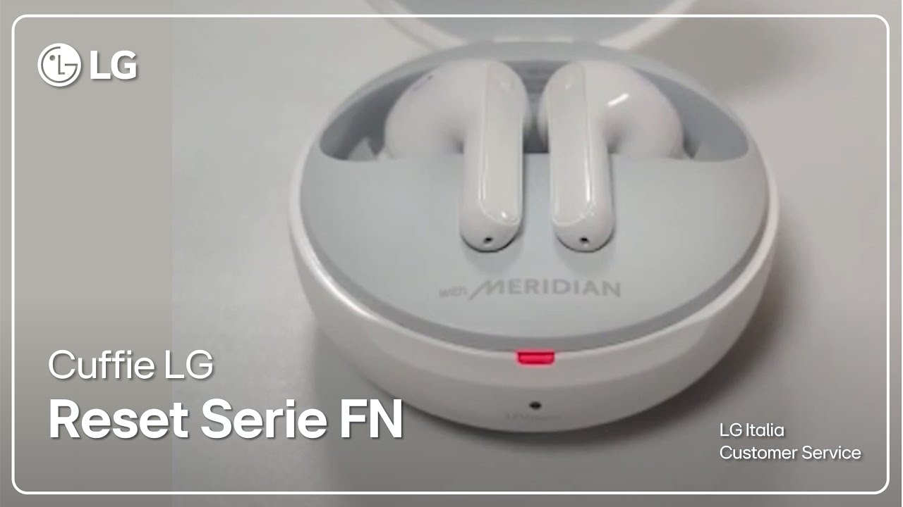 Наушники LG | Как сбросить настройки наушников LG Tone Free серии FN (2021 г.)