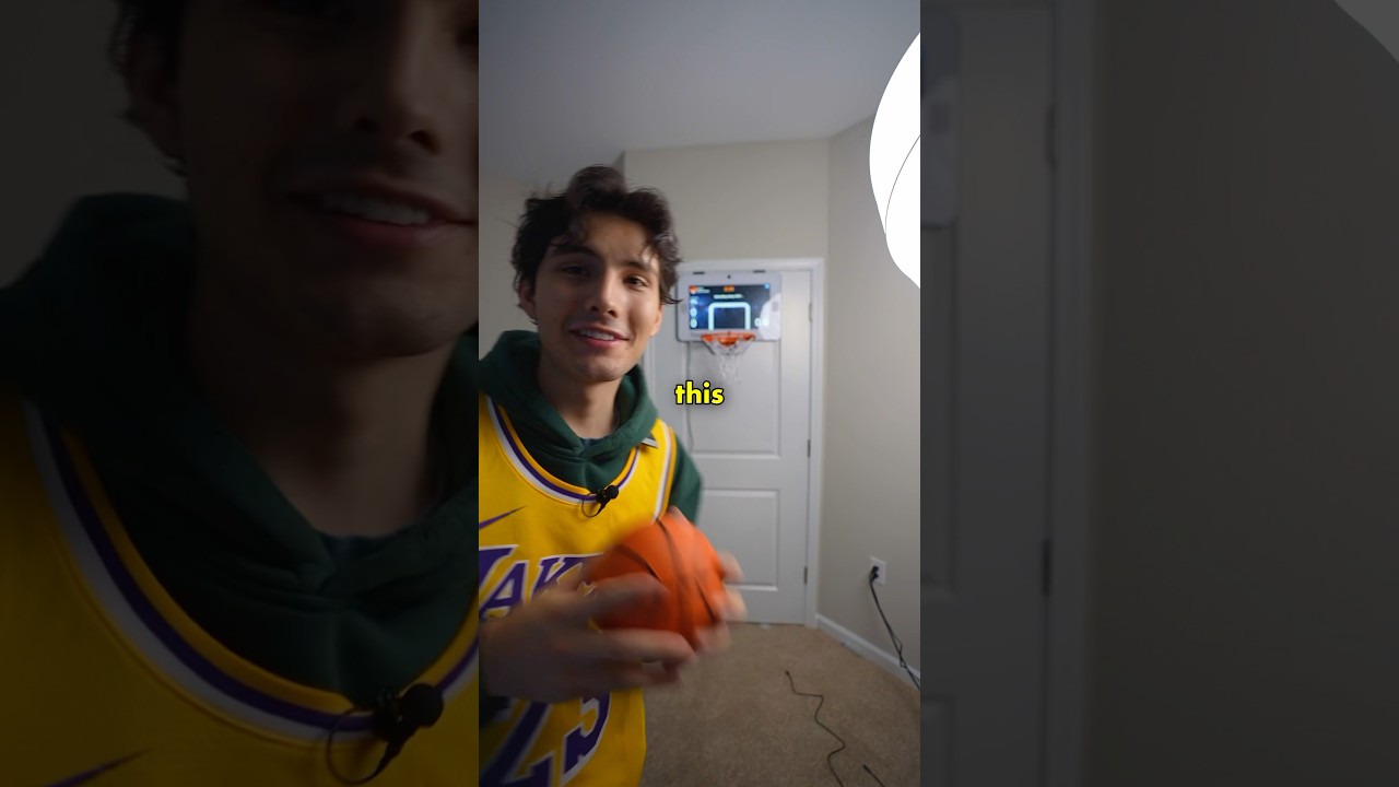 Trying a SMART Basketball Hoop 🏀
