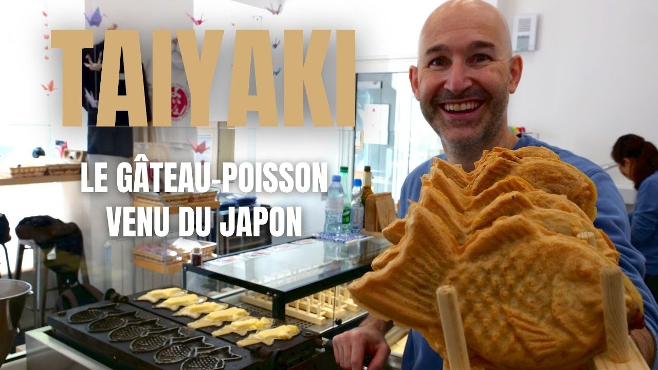 Le taiyaki, le gâteau-poisson venu du Japon