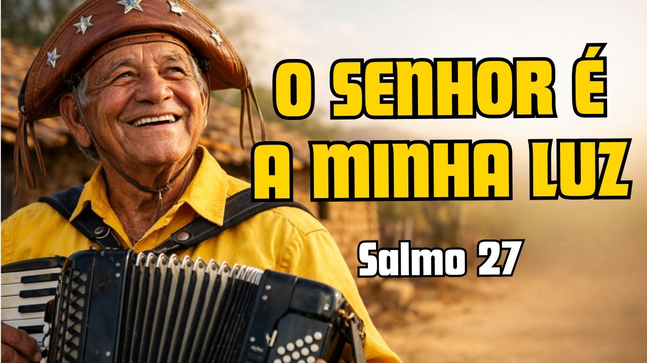 Como Seria se Davi Cantasse Baião? O SENHOR É A MINHA LUZ | Salmo 27