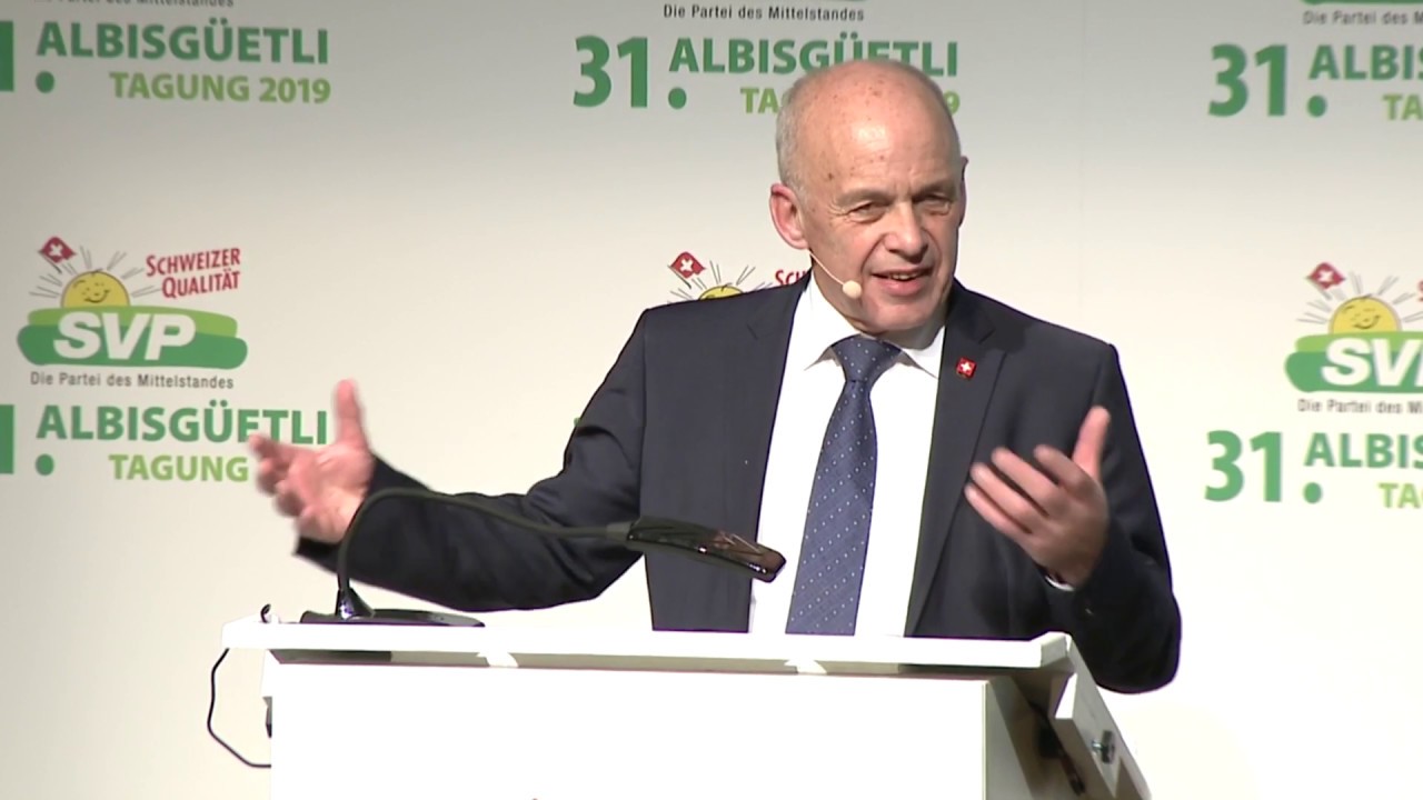31. Albisgüetli Tagung: Rede Ueli Maurer