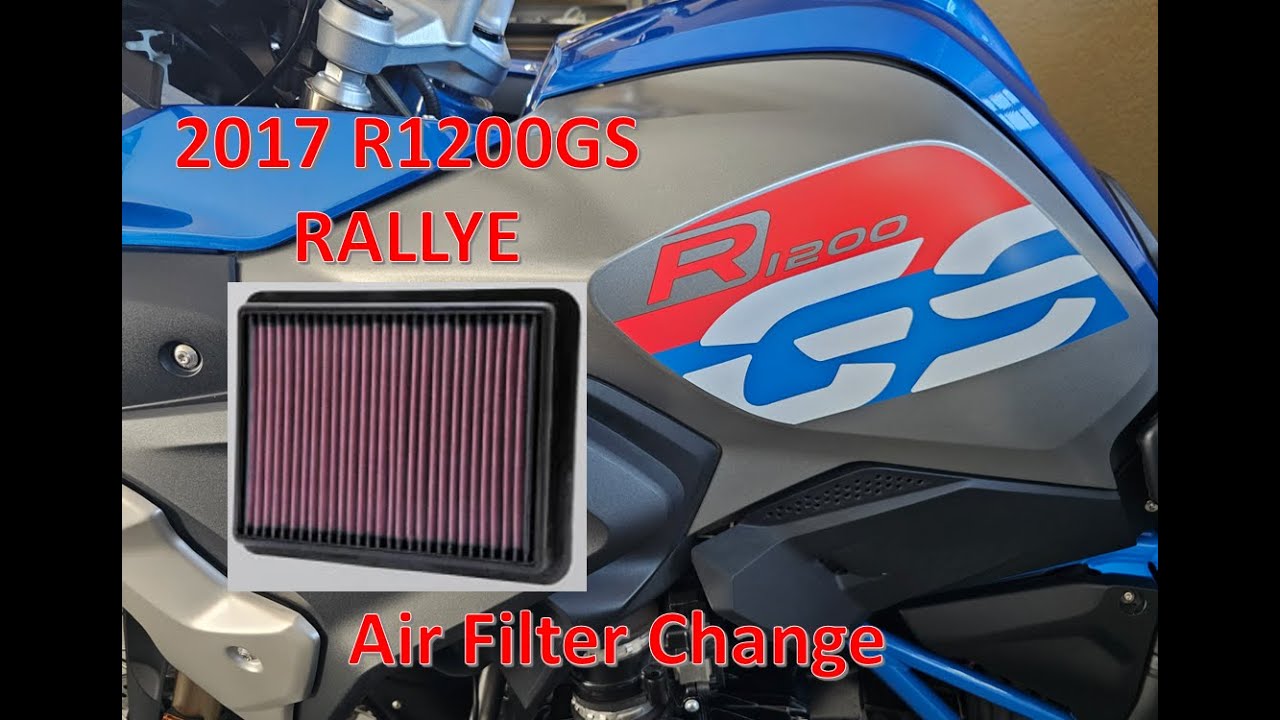 2017 R1200GS Air Filter Change