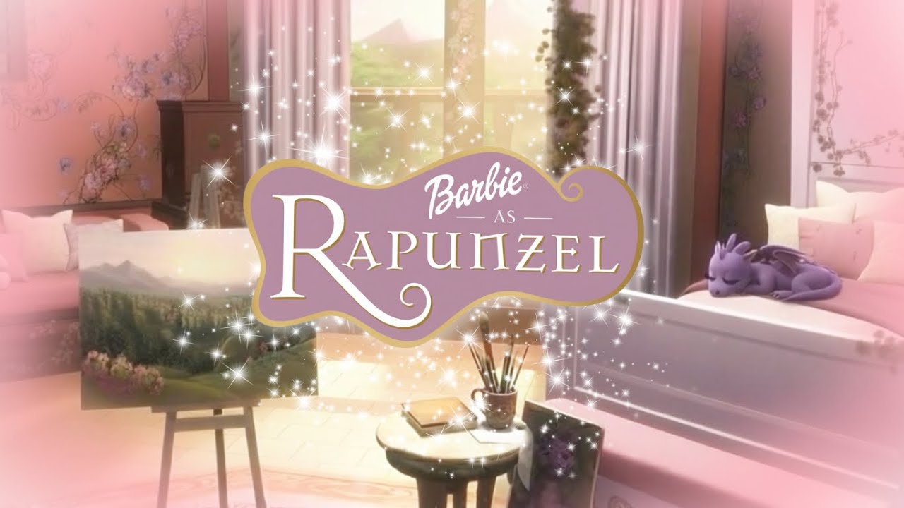 POV: Barbie as Rapunzel,  Cozy Tower Ambience 💕 | Music & Relaxation
