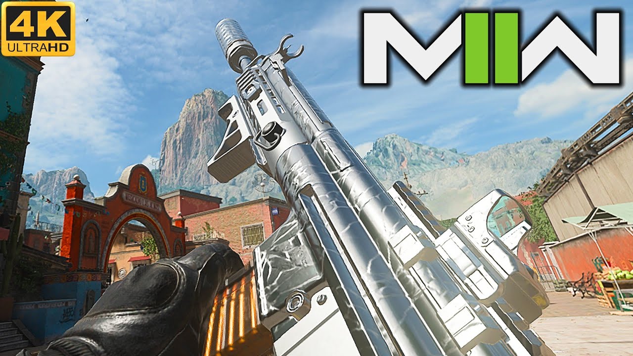 Call of Duty: Modern Warfare 2 Multiplayer - Lachmann 556 Gameplay - No Commentary - 4K 60FPS