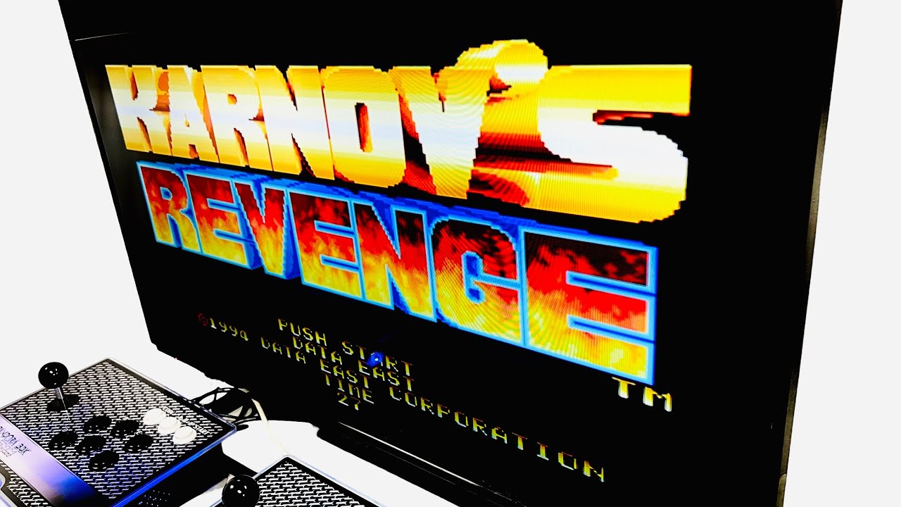 Karnov’s Revenge / Fighters History Dynamite Playing w/Pandora Platinum Pro