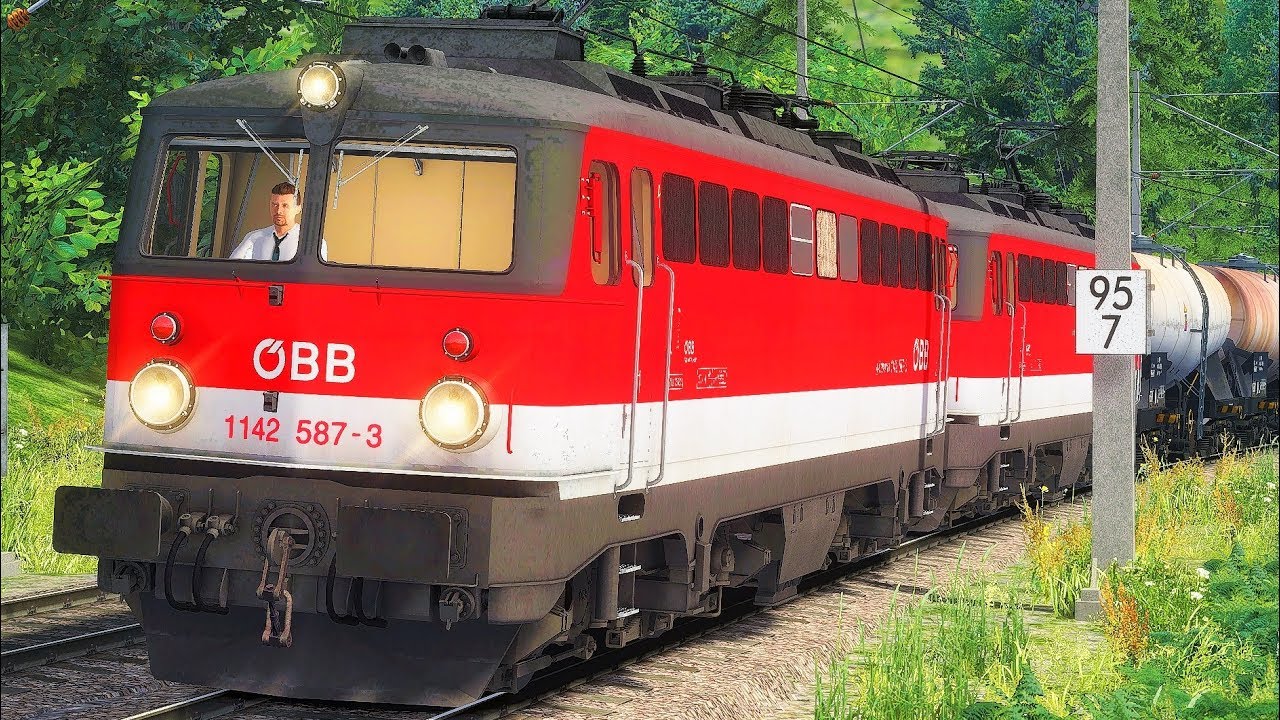 STEINSCHLAGGEFAHR - ÖBB 1142 | Güterzug durch die Alpen - TRAIN SIMULATOR 2019 | Semmeringbahn