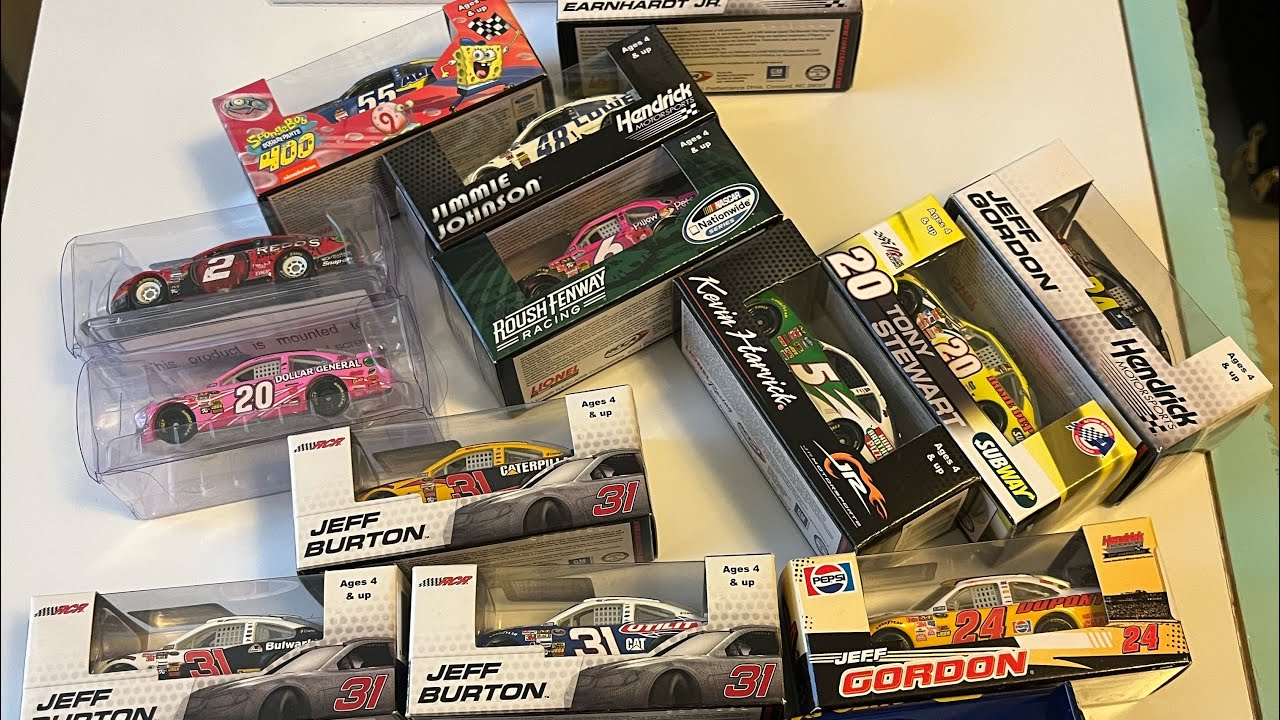 MASSIVE NASCAR Diecast Unboxing! Holy Grail Rare NASCAR DIECAST HAUL! 10+ Rare Diecast!