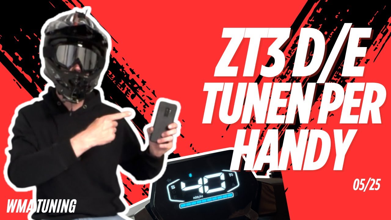 Segway ZT3 D/E 40kmh Tuning - Tempomat, Zero Start & Bremshebeltrick - IOS & Android