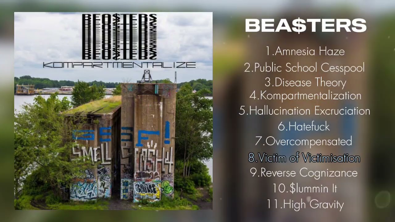 Bea$ters - Kompartementalise FULL (2014 Mathcore / Powerviolence )