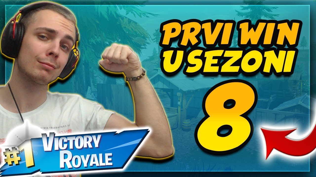 MOJ PRVI FORTNITE WIN U NOVOJ SEZONI !