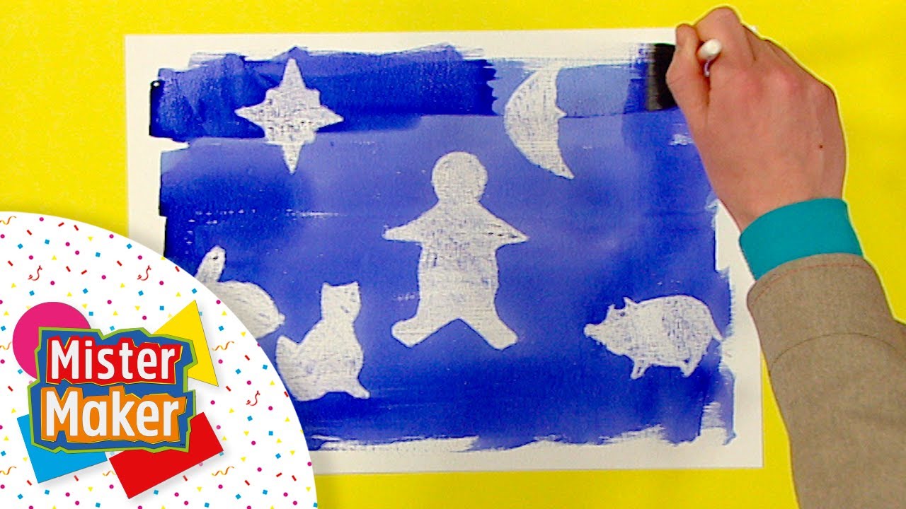Pintura invisível | MISTER MAKER em PORTUGUÊS
