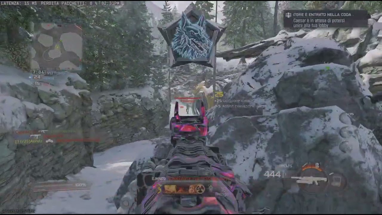 BO7:Very Nuclear Calling Card XM325 (8/25)☢️