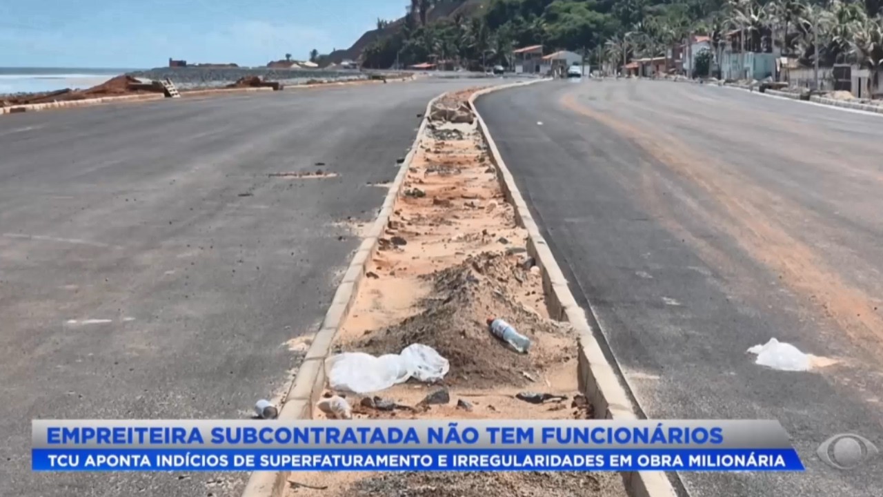 TCU aponta indícios de superfaturamento e irregularidades em obra milionária da AV. Litorânea.