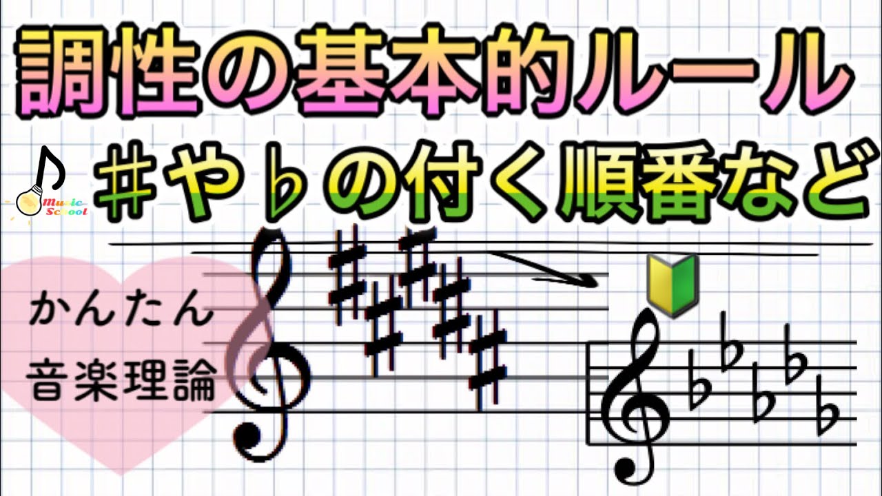 【音大卒が教える】調の基本的ルール〜5度圏(サークルオブ5th)や調号(♯♭)のつく順番など〜