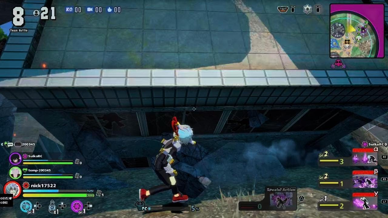 MY HERO ULTRA RUMBLE Decay everything