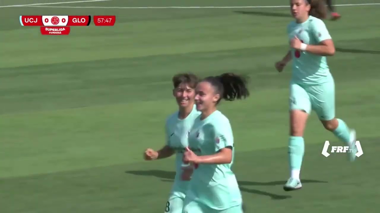 SuperLiga Feminină, Etapa 6: „U” Olimpia Cluj - CS Gloria 2018 Bistrița-Năsăud 3-0 (28.09.2024)
