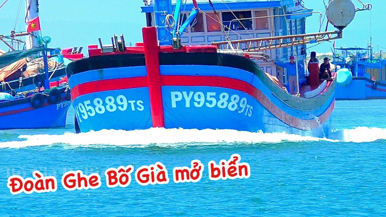 Tàu Cá Lưới Rút Mở Biển - Đoàn Ghe Bố Già