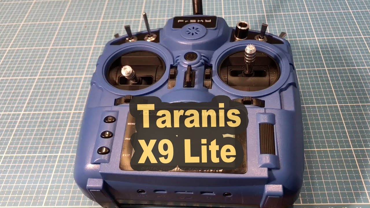 FrSky Taranis X9 Lite Sender - deutsch
