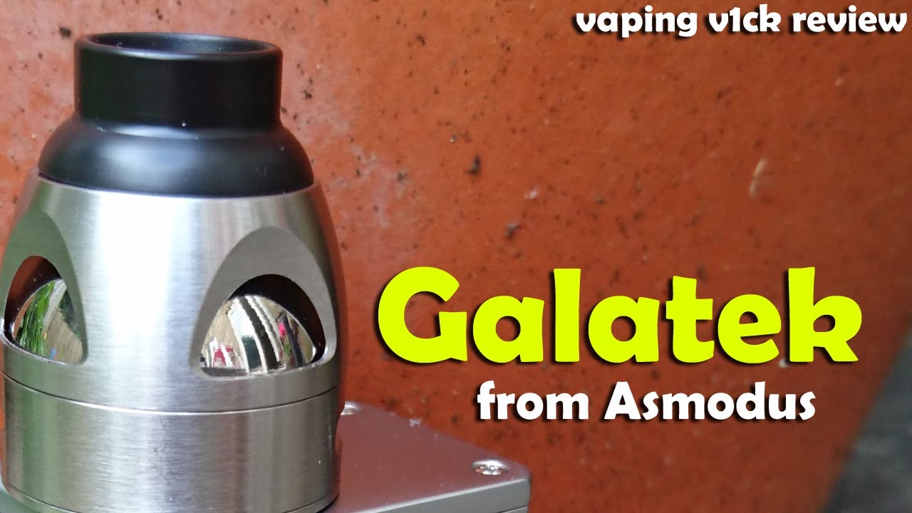 Asmodus Galatek RDA Review - flavoursome & flawed