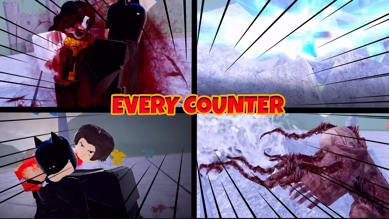 Every Character Counter Move In Marvellous Playground Roblox