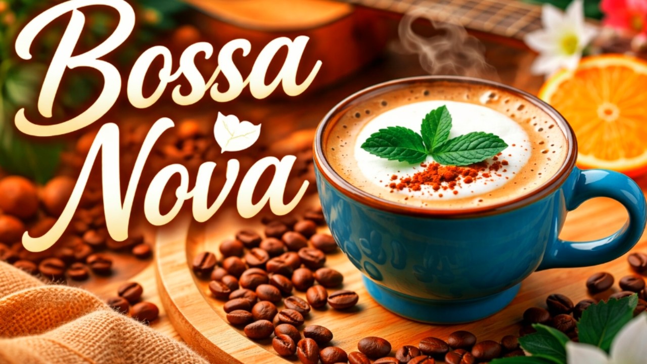 Relaxing Bossa Nova Coffee Music ☕ Smooth Brazilian Jazz Piano for Study, Work & Chill Vibes