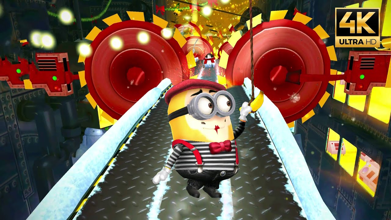 Minion Rush Gameplay Holiday Lab - Mime Minion | EPISODE 03 UHD 4K