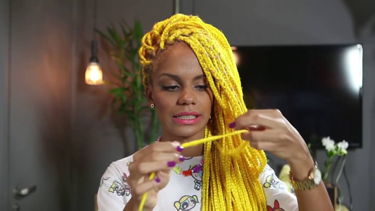 MAGÁ MOURA - BOX BRAIDS 2 | Selagem das Pontas |