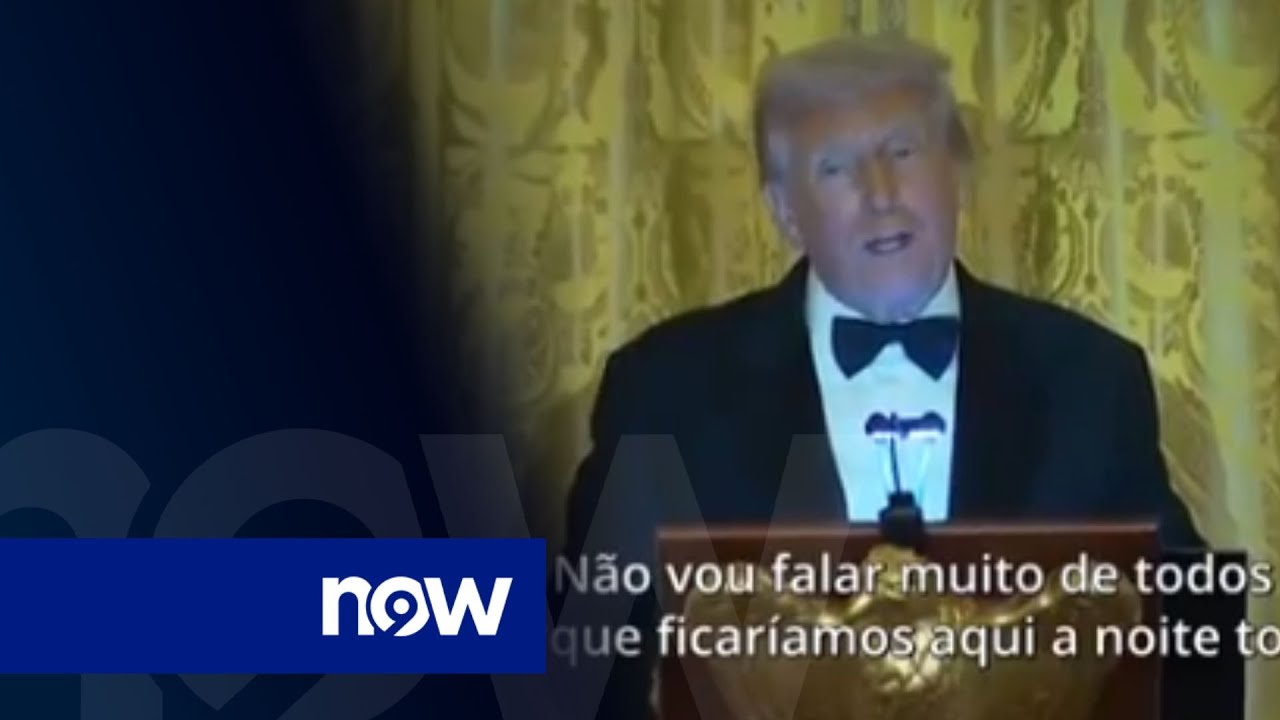 Cristiano Ronaldo recebido por Donald Trump na Casa Branca