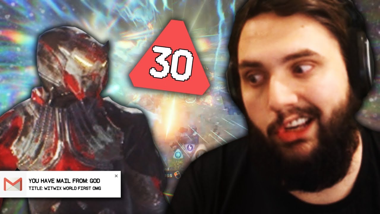 I was the first level 30 in Anthem