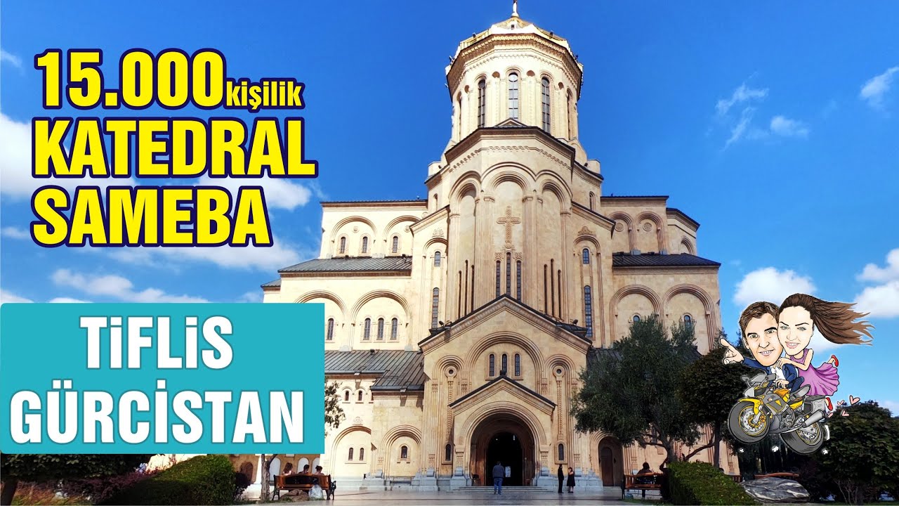 15.000 Kişilik KATEDRAL (Tiflis'te Gezilecek Yerler Vol3 - Sameba Katedrali) Gürcistan