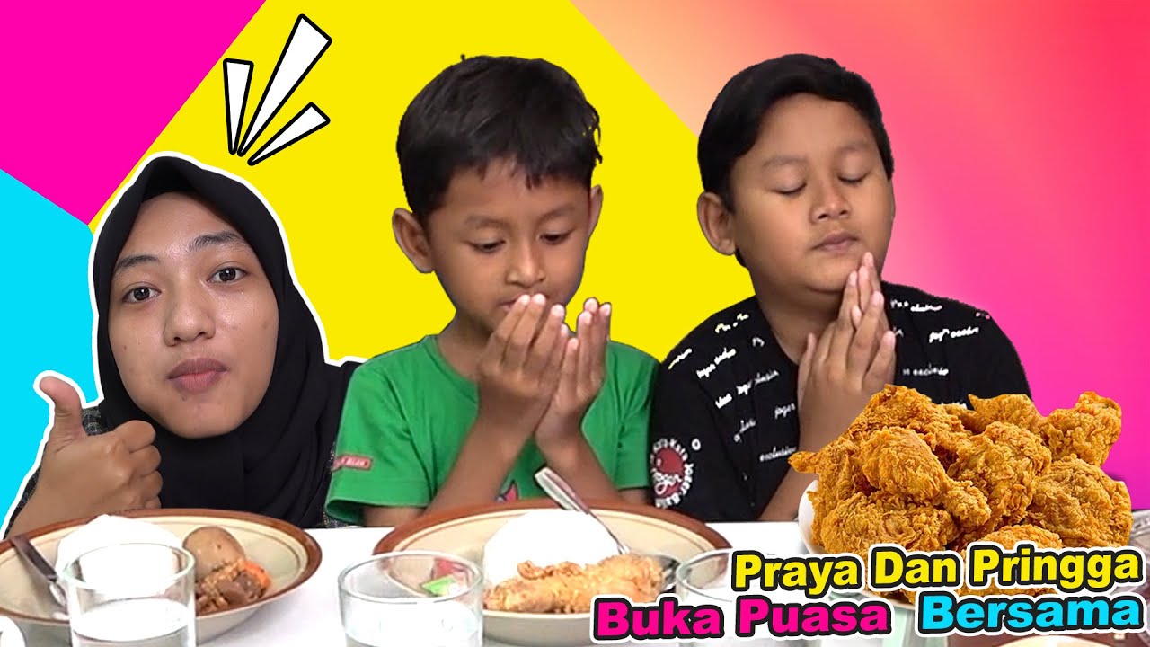 Latihan Puasa Hari Pertama Bareng Kak Praya | Pringga Kelaparan 😋🍩🥙