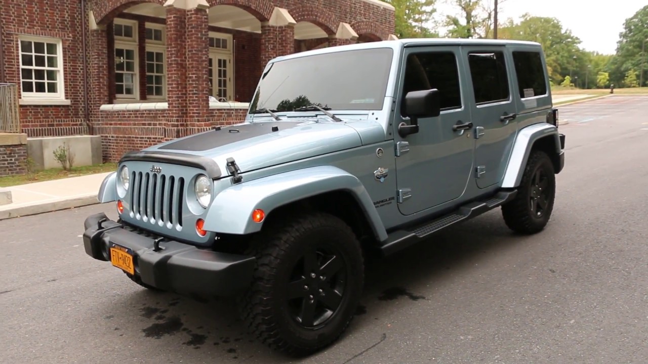 2012 Jeep Wrangler Unlimited Rare Arctic Edition 1 of 1113 Produced!