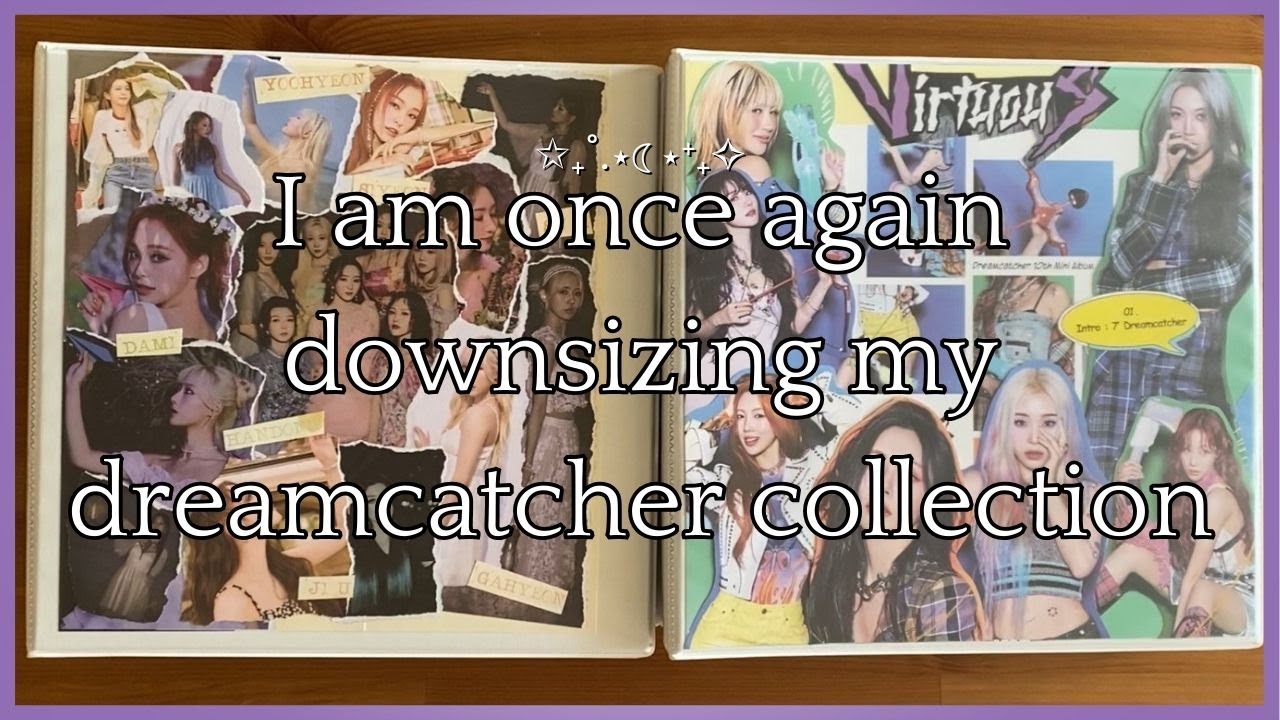Downsize my OT7 dreamcatcher photocard collection Part 2 | Binder Maintenance 3