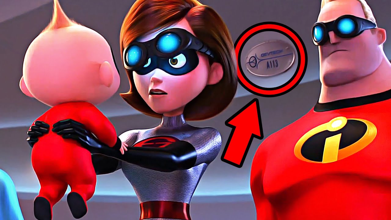 55 DETALHES que você PERDEU em OS INCRÍVEIS 2 (PIXAR)