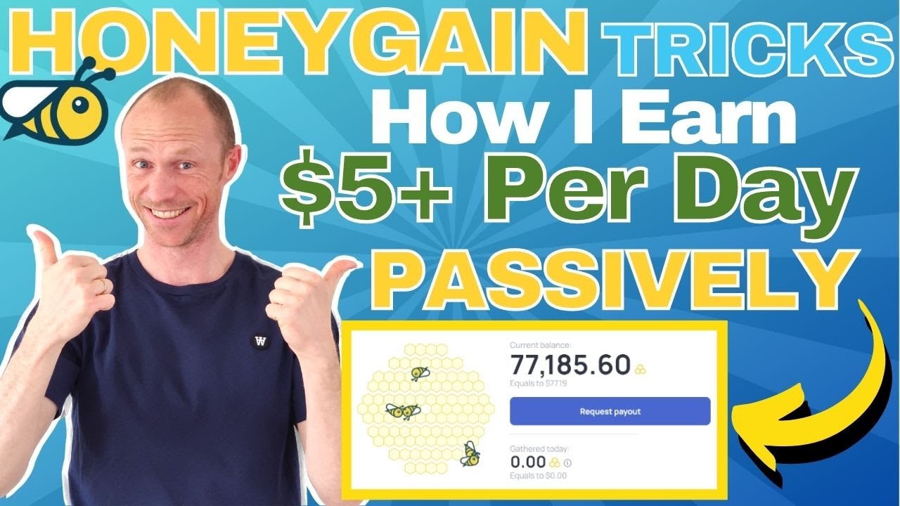 Honeygain tricks &ndash; How I earn $5+ Per Day Passively! (7 Tips Revealed)