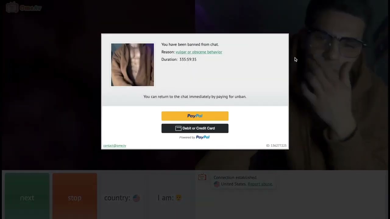 strangers react to body reavle on  omegle /body Face react on omegle. Live streamers..omegle#omegle