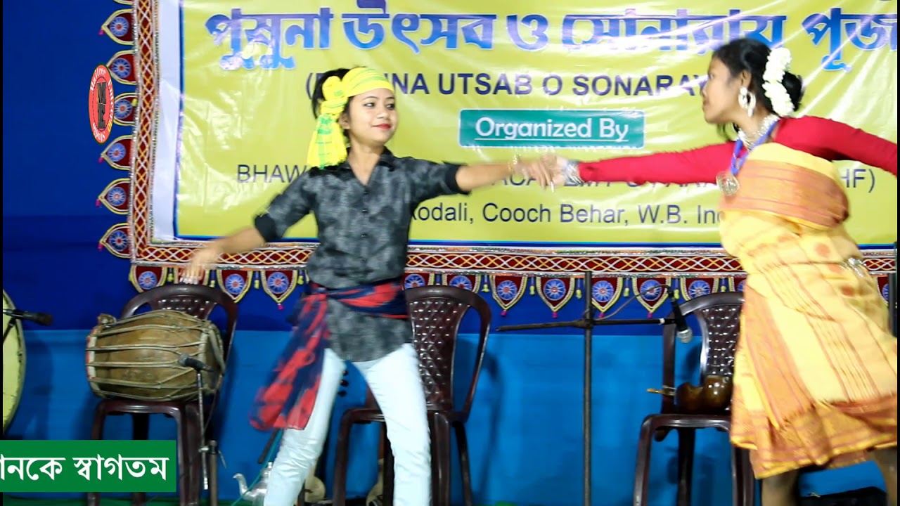 মন মোর থাকে না ঘরে । পুষুনা উৎসবের একটি নাচ । বোরোকোদালি । Mon Mor Thakena Ghare
