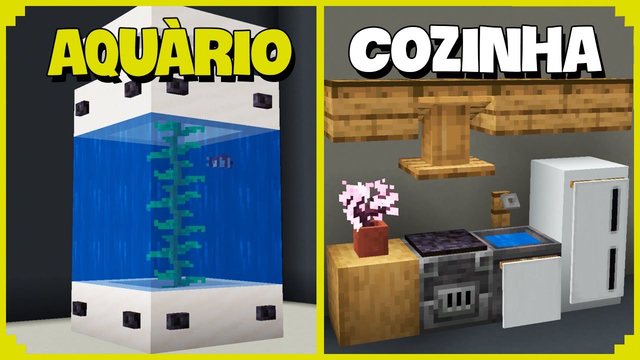 🦊+10 BUILD HACKS de INTERIOR no Minecraft