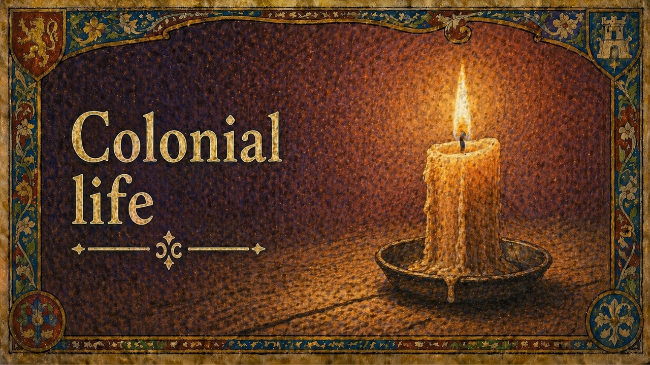 Boring History For Sleep | What Daily Life in Colonial America Was Really Like
