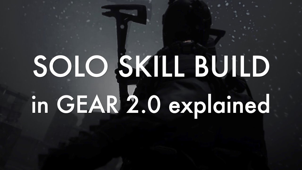 SOLO SKILL BUILD - my favorite setup #TheDivision2 #SkillBuild #Build #Guide #Division2