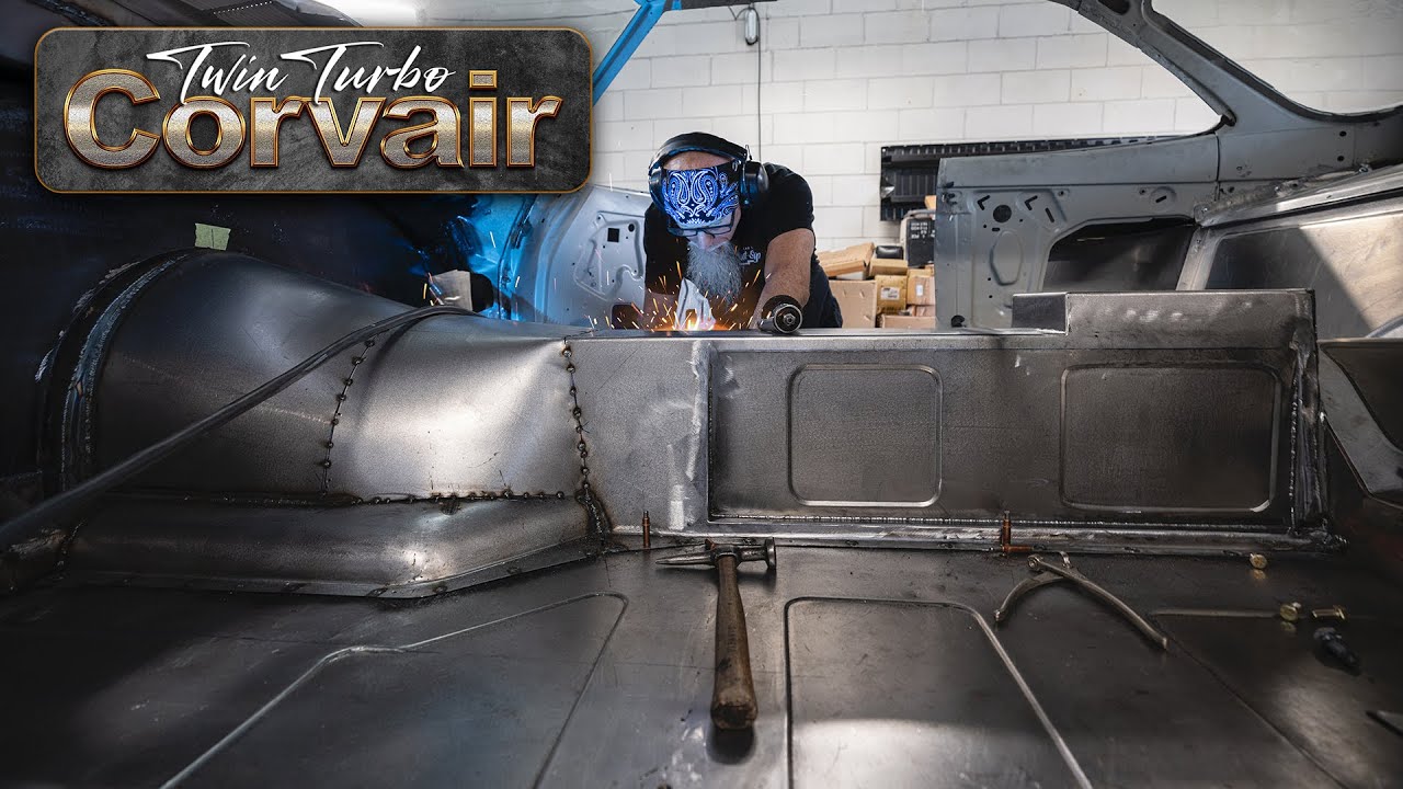 Tunnel Vision: '69 Corvair Trans Tunnel & Firewall Fab (Ep.21)