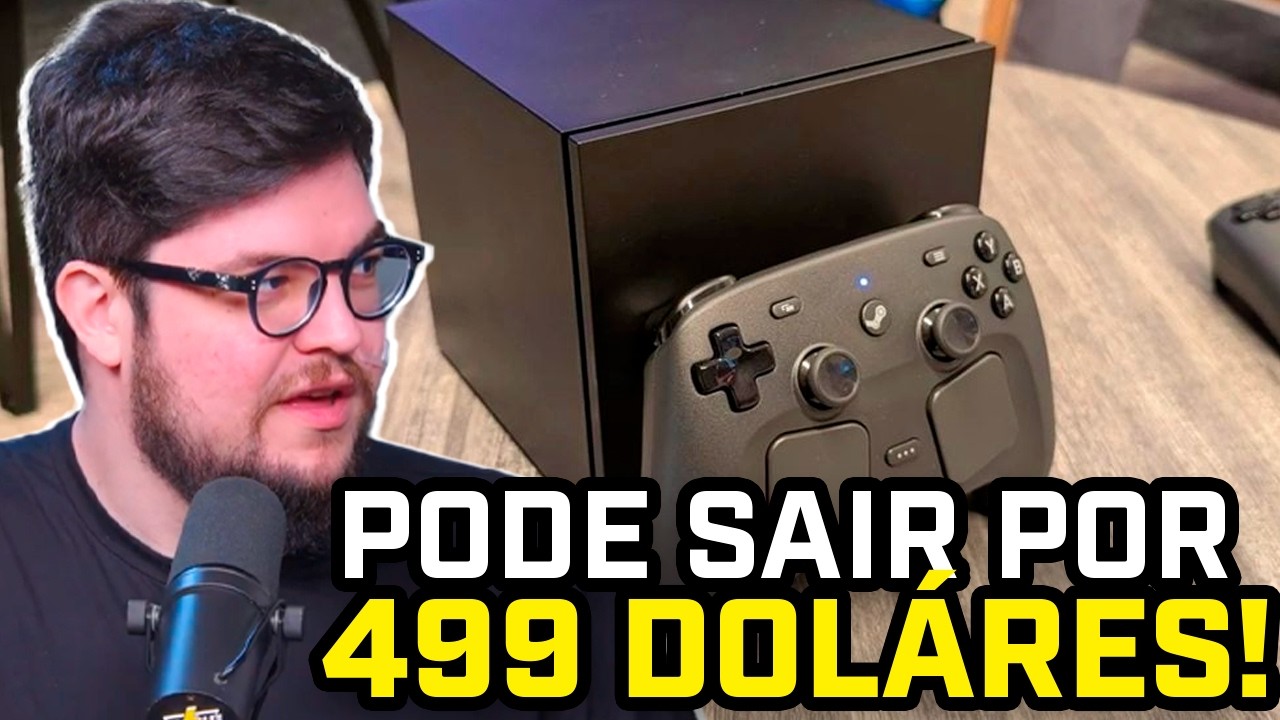 Se o PRE&Ccedil;O do NOVO CONSOLE da VALVE for ESSE, ADEUS CONSOLES!! #FGN #flowgames