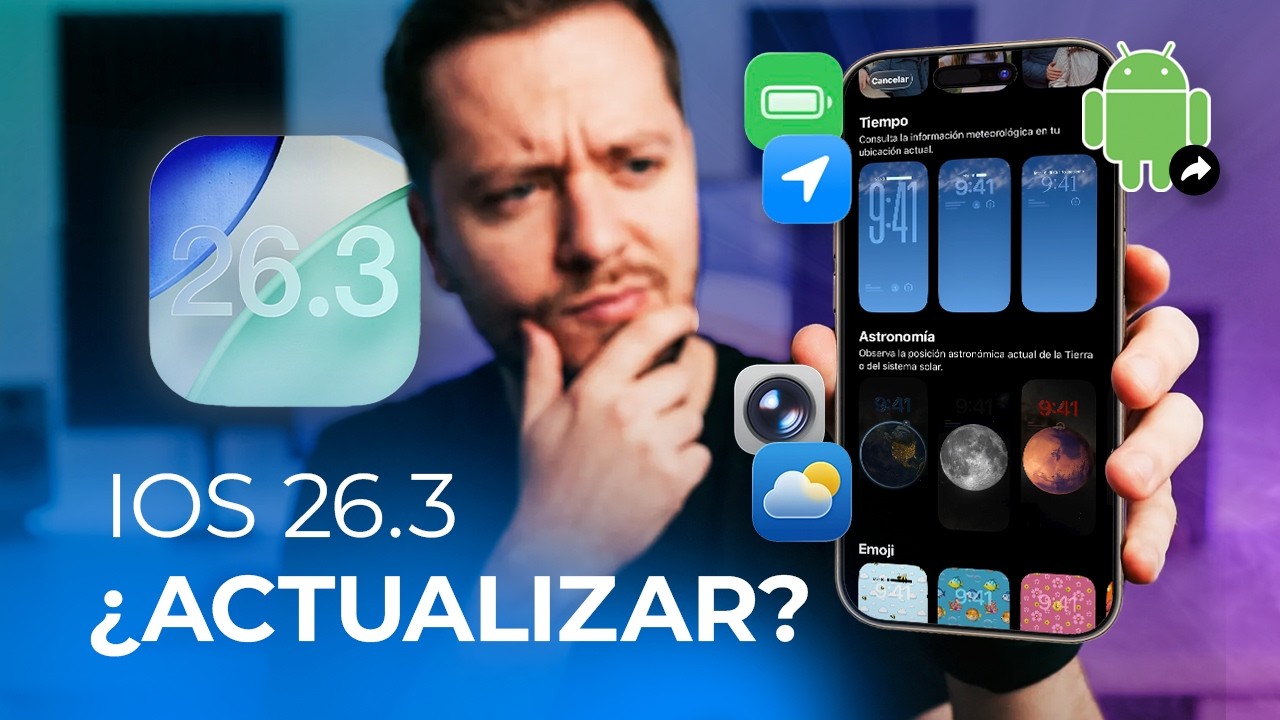 iOS 26.3 ANÁLISIS COMPLETO: novedades, rendimiento y UNA SORPRESA