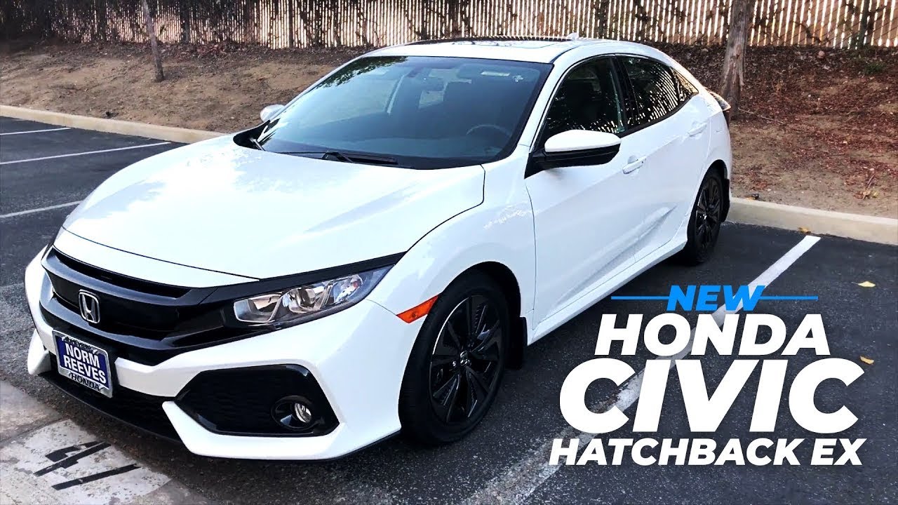 У меня новая машина! - Honda Civic Hatchback EX 1.5 Turbo 2018 года выпуска