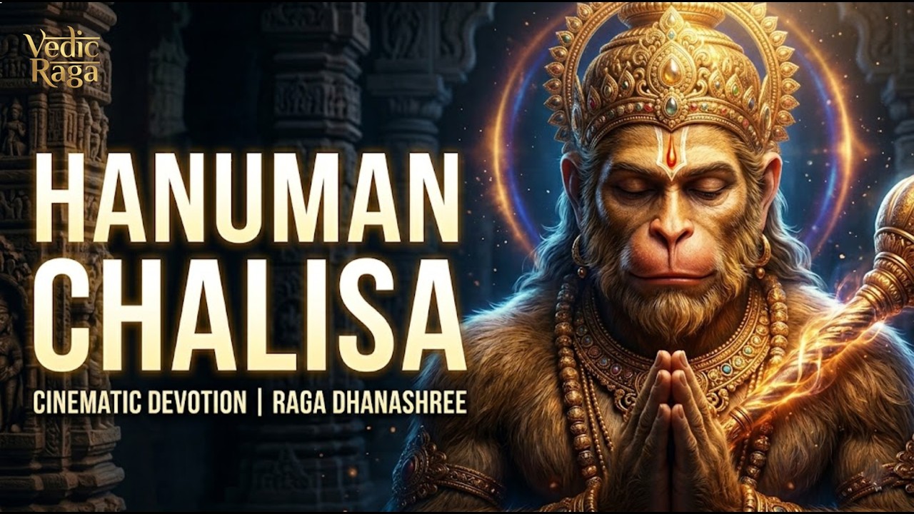Deep Devotion A Cinematic Hanuman Chalisa in Raga Dhanashree