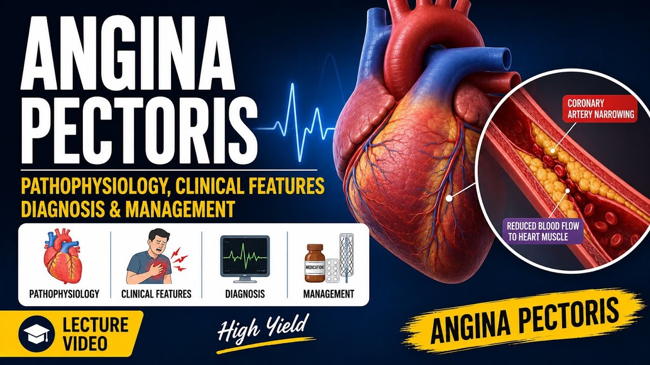 Angina Pectoris (Chest Pain) | Med-Surg | Nursing School Success | Amharic
