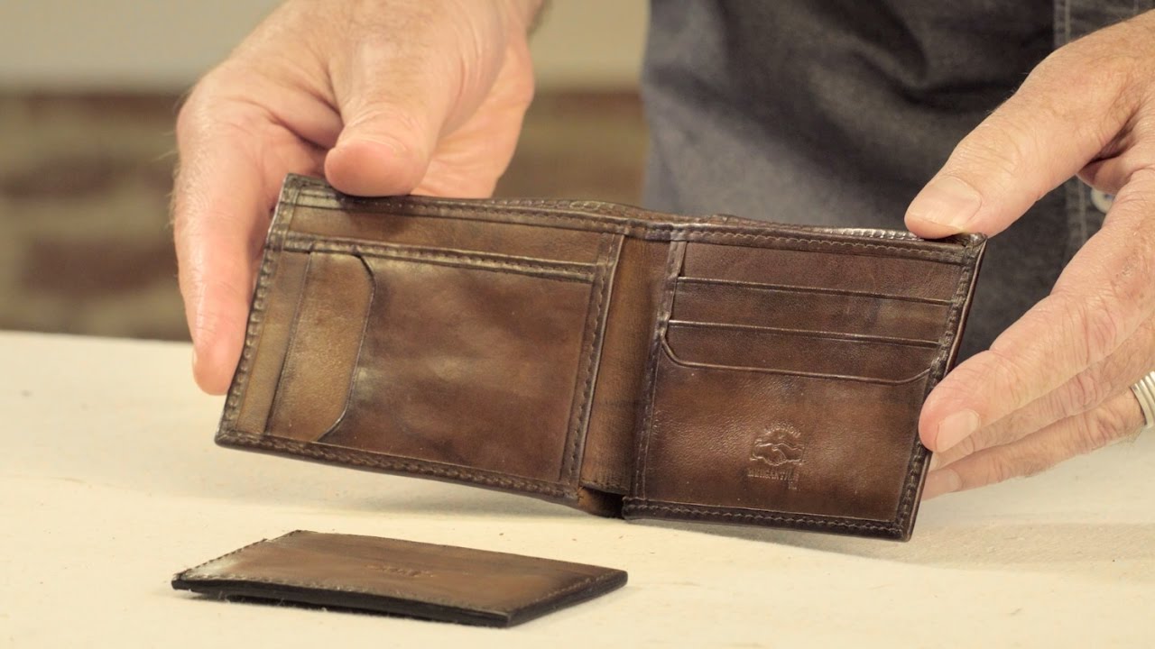The Bi-Fold Wallet | Full-Grain Leather Wallet With A Front Pocket Wallet