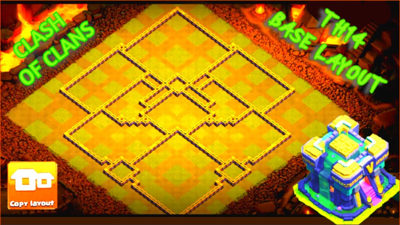 The BEST TOWN HALL 14 (TH14) BASE Layout with COPY LINK | 2023