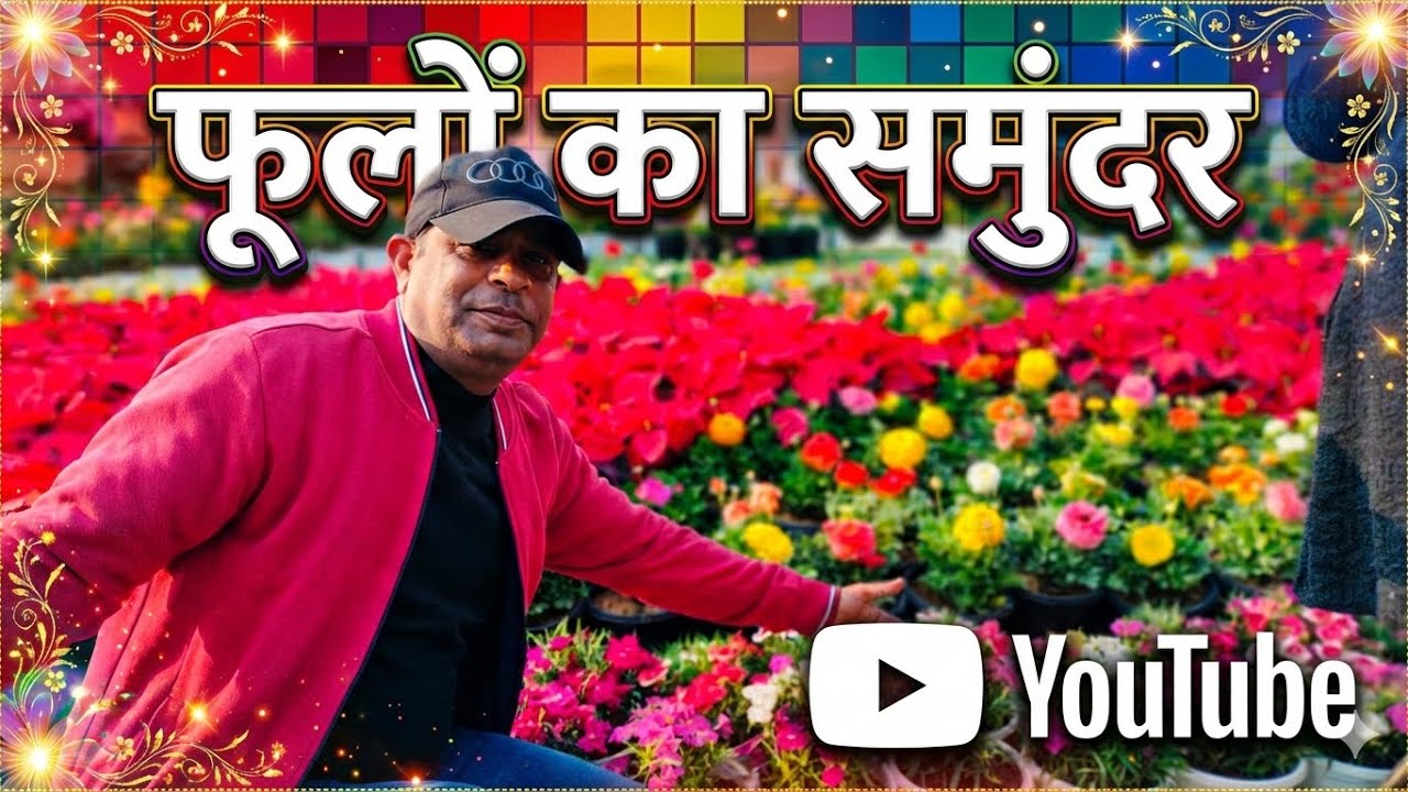 Phoolon Ka Samundar! 🌸 Itne saare phool ek saath pehli baar dekhe 😍