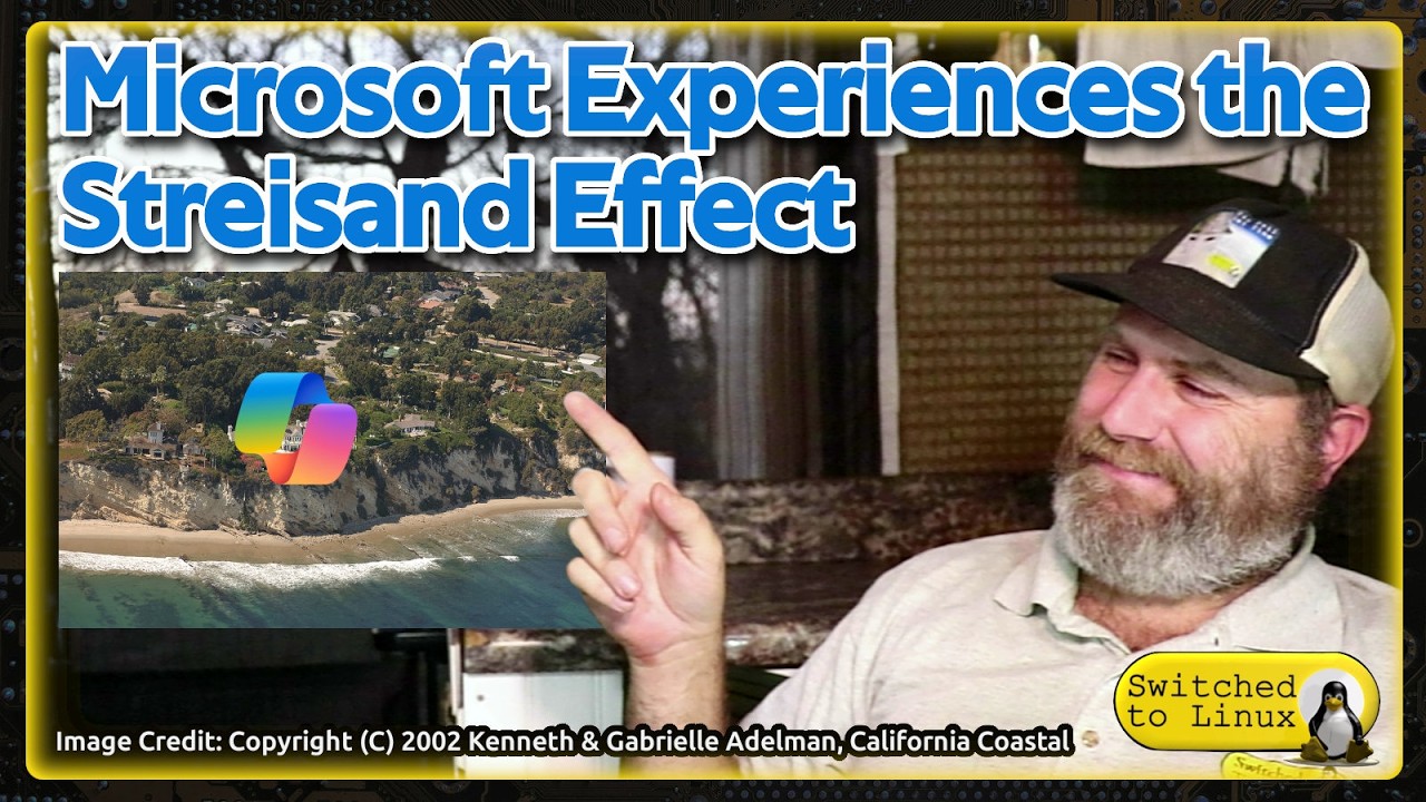 Microslop Learns About the Streisand Effect